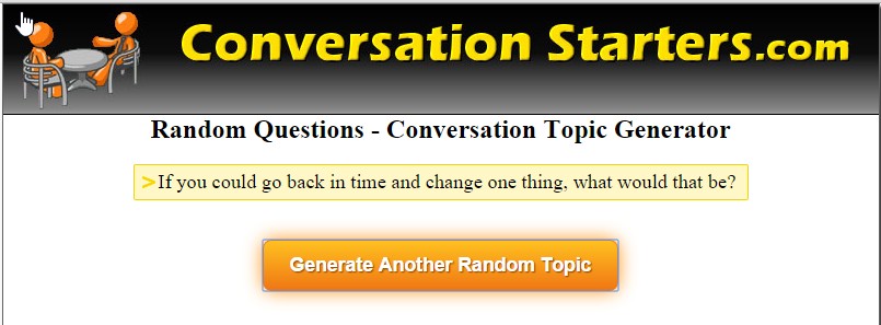 Questions random conversation 65 Random