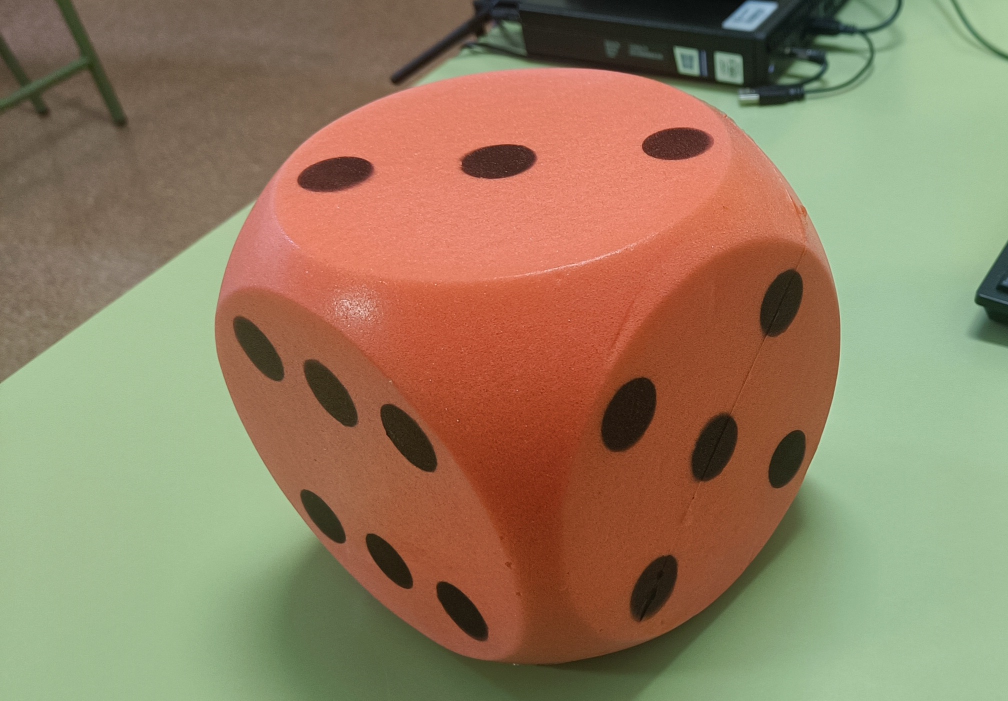 A Speaking Board Game about Work with some Props