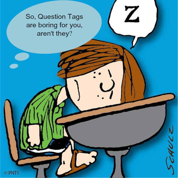 ESL Activity: Tag Question Game
