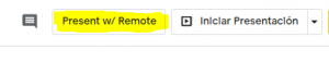 presentation remote google slides