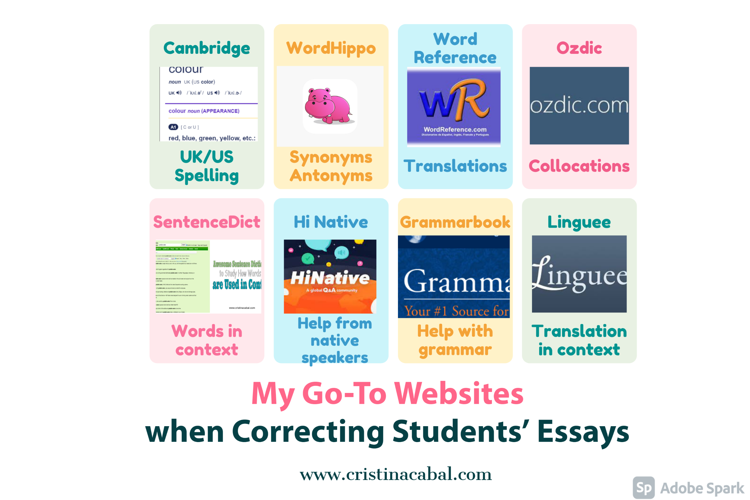 websites for correcting essays